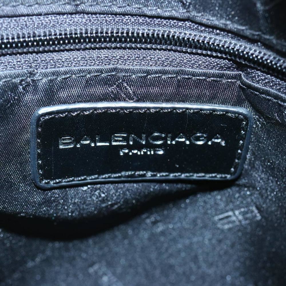 BALENCIAGA Shoulder Bag Canvas Beige Auth bs12164 - Picture 10 of 16